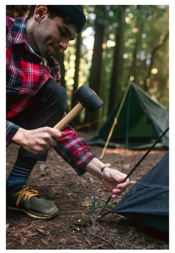 TENT STAKES - 12 IN - 200 PIEC